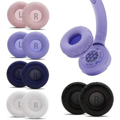 适用于T450BT耳机的替换耳垫，兼容JR300、JR300BT、T450BT、T500BT、Tune 500、Tune 500BT、Tune 510BT和Tune 520型号