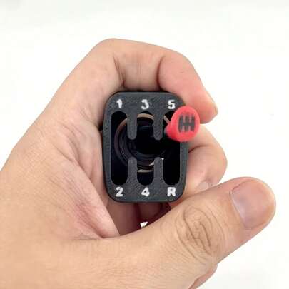 Simulated Manual Gear Shift Lever – A Square Gear Shift Lever Stress-Relieving Toy, Suitable For Office Desks, Ideal For Teenagers And Car Enthusiasts, And Can Be Given As A Gift For Use In The Car Or Office.