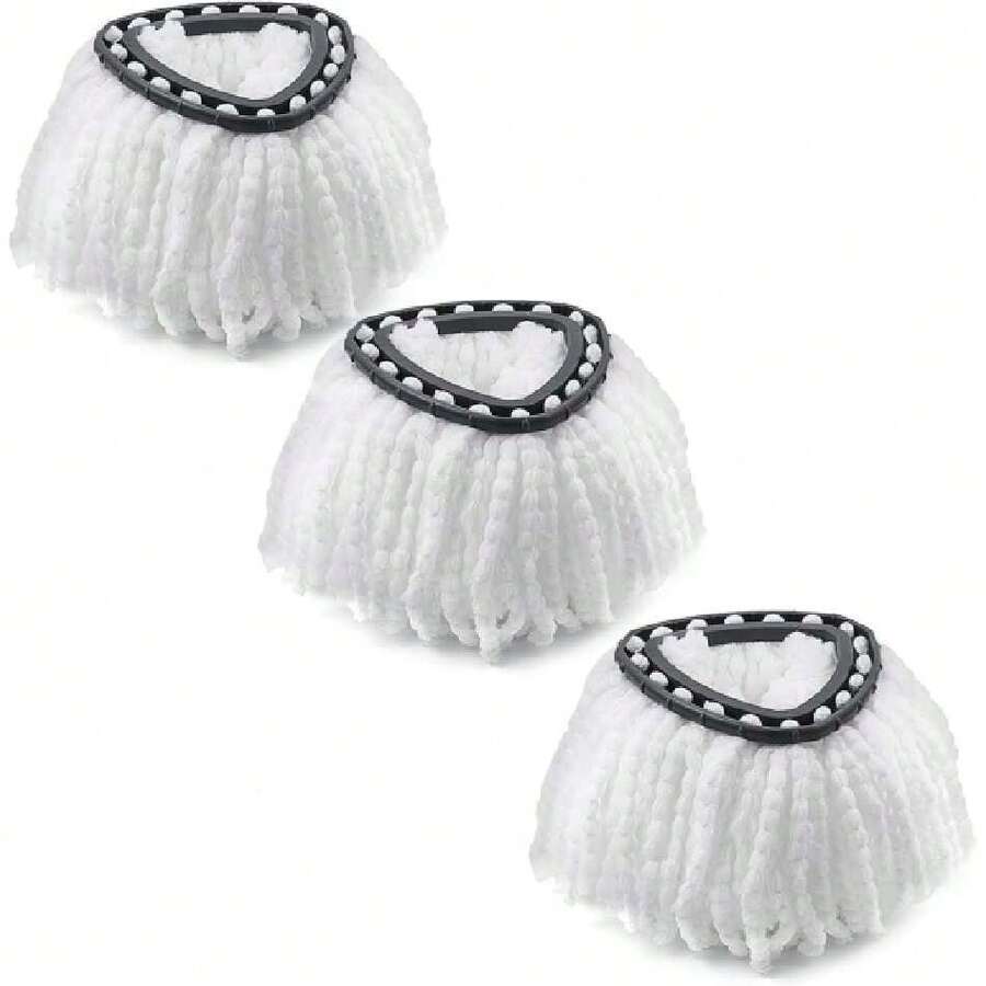 Microfiber Mop Head Refill For Ocedar Spin EasyWring Mop Replacement Head (Pack Of 3),38952788 - 金色 - 查看 1