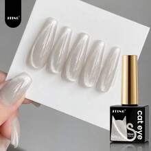 1 Bottle 10ml JTING Latest Cat Eye Gel Set, 4 Colors Magnetic Cat Eye Gel - Red Cat Eye, Pink Cat Eye, Professional Nail UV Gel For Home DIY & Nail Salon - Multicolor - View 7