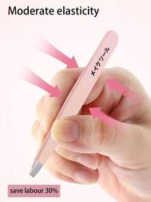 1/4/5件套精密镊子及清洁刷套装，新款渐变粉绿细尖专业睫毛嫁接镊子，二合一柔软除尘清洁刷，创意文具彩色DIY不锈钢镊子，适用于美甲、贴纸等，居家必备，操作简便，适合初学者，便携旅行，是送给朋友、家人、女友、情人节、母亲节的绝佳礼物。 - 彩色 - 查看 5