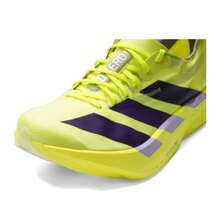 Adidas Men's Running Shoes Adizero Adios Pro 4 Series, Comfortable Cushioned Breathable Low-Top Training Sneakers JP6623 Version 4 - Bright Yellow Fluorescent/Aurora Plum Purple - View 7
