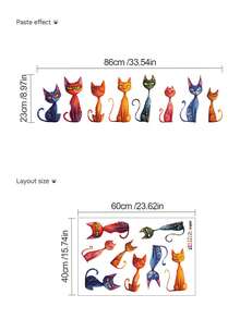 【创意表达】彩色励志语录墙贴 - 巧妙的树形设计，包含积极肯定语、西班牙语文字，可移除自粘PVC材质，适用于教室、家居或办公室装饰，哑光表面，可重复使用，励志艺术，家居装饰贴纸 | 充满活力的树形设计 | PVC墙贴，励志墙贴 - 彩色 - 查看 13