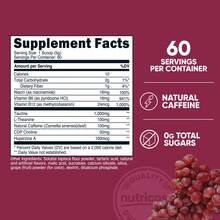 Nutricost Energy Drink Powder (Grape) (60 Servings) - Pre Workout Supplement With Natural Flavors - Non-GMO, Gluten-Free - 葡萄 - 查看 2