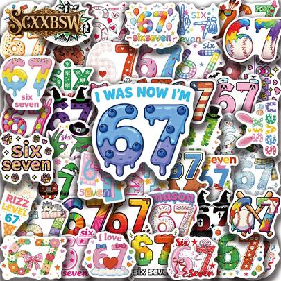  SCXXBSW 50pcs Digital Stickers, Cool Anime Stickers, Decorative Stickers, Waterproof . Classic Gift Decorations, Value Packs Of Cute Cartoon Stickers. These Waterproof Phone Case Decorations Can Be Applied To Laptops, Mobile Phones, Water Bottles, Motorcycles, Skateboards, Suitcases, Etc., Starting Your DIY Creative Journey. They Are The Top Choice For Gifts During Halloween, Christmas, And Other Holidays.