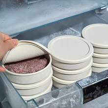 3个装硅胶午餐盒，可重复使用，带翻盖，可放入洗碗机清洗，适合存放零食和糖果，是午餐、办公、旅行的理想之选，也是返校必备的食品储存用品。 - 彩色 - 查看 11