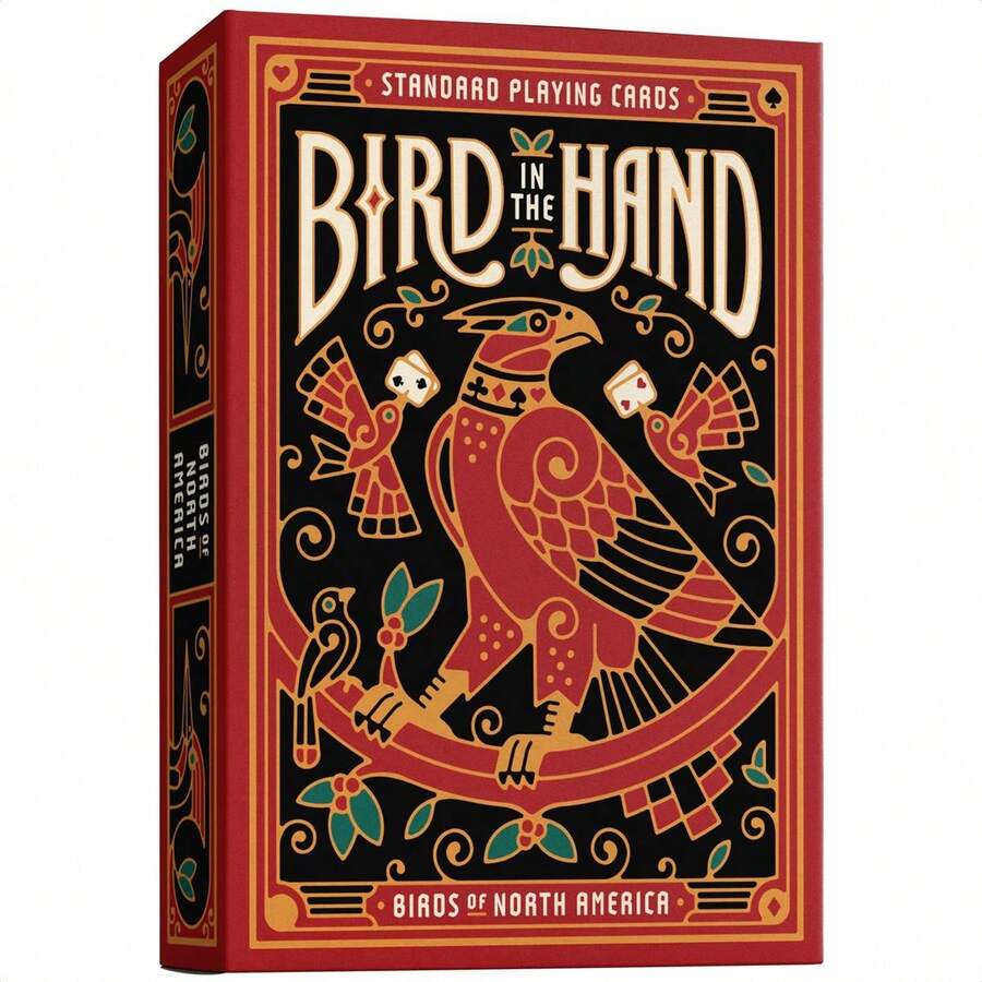 Bird In The Hand Playing Cards - Multicolor - View 1