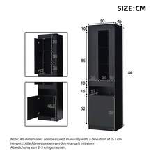 Storage Cabinets - Black - View 6