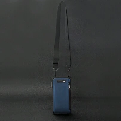 Premium axelremsväska för mobil: Snygg midjeväska för 6,5-tums telefoner – perfekt för handsfree-användning.