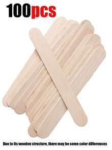 100pcs Large Size Hair Removal Wax Strips - High Quality, Painless Wax Strips For Body And Face Hair Removal