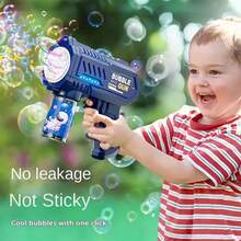 Electric Bubble Gun Toys For Children, Outdoor Wedding, Beach, Pool, And Water Bubble Guns, Perfect For Boys And Girls As Halloween, Christmas, Birthday Gifts, And Outdoor Parties. Colorful Plastic Bubble Guns, A Great Christmas And New Year's Gift. - 2 vật phẩm ngẫu nhiên - Xem 4
