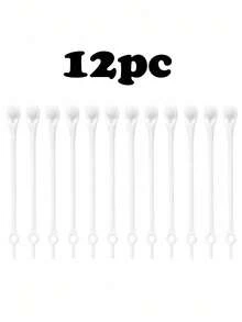 12个装宽松鞋带扣,个性化弹性硅胶鞋带免系鞋带扣 - 彩色 - 查看 22