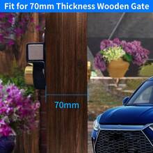 Long Throw Gate Lock With Handle, 70mm, Double Locking, 5 Keys - 2.76in (7cm) - View 8