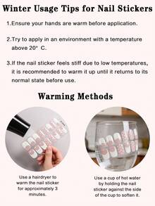 26pcs Semi-Cured Gel Nail Stickers, Gentle Nude To Pink Ombre Crystal Nail Art Stickers, High-Gloss Finish, Create Elegant Manicure, Long-Lasting, Requires UV Lamp, Suitable For Women & Girls For Daily, Commute, Social, Party, Vacation, DIY Nail Art - Baby Pink - View 8