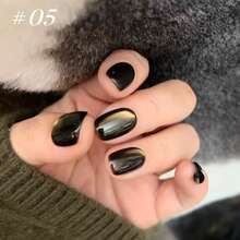 10毫升/瓶 Powder Focus 磁性猫眼系列凝胶指甲油，畅销红色、绿色、粉色、黑色、蓝色、透明玻璃珠，冬季闪粉7色钻石指甲油，棕色，适用于脚趾甲，美甲沙龙专用 - 彩色 - 查看 7