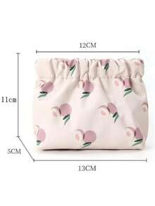 1个旅行洗漱包 旅行化妆品收纳袋 方便携带的化妆品收纳袋 印花设计 - 彩色 - 查看 4