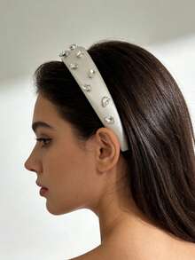 1件法国奢华手工捷克水晶发箍，用途广泛 - 彩色 - 查看 1