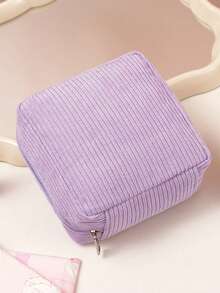 1 Portable Sanitary Napkin Storage Bag, A Stylish And Practical Multifunctional Travel Storage Bag - Perfect For Toiletries, Sanitary Napkins, Lipstick Bags, Wallets, Portable Storage Bags, Travel Toiletries Bags For Girls And Ladies, As Well As Cosmetics, Back To School, Office And School Supplies For Girls And Ladies. Christmas Holiday Gift Giving, Bohemian Style - 彩色 - 查看 7