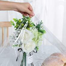Sancua Clear Plastic 1OO% Waterproof Round Tablecloth - 54 Inch - Vinyl PVC Table Cloth Protector Oil Spill Proof Wipe Clean Table Cover For Dining Tables, Parties & Camping, Crystal Clear - CrystalClear54inchRound - View 6