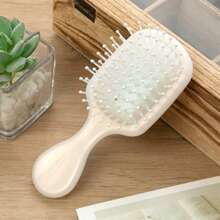1pc Mini Dual-Use Breathable Comb, Suitable For Detangling Curly Hair, Lightweight Hair Accessory, Ideal For New Year Gift, Back To School, Travel, Women Hair Care Brush, Comb, Edge Comb, Hair Brush, Comb, Detangling Comb, Ball Comb, Mini Hair Brush, Hair Brush Set, Wooden Comb, Hair Brush, Hair Comb, Comb, Comb, Back Comb, Hair Brush, Edge Comb, Hair Brush