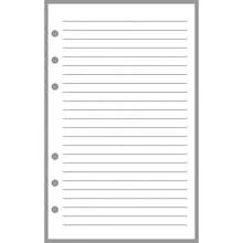 SimpleLinedNotePaperwith1/4inchSpacing