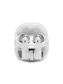 JBL Tune Flex 2 True Wireless Semi-In-Ear Earbuds With Active Noise Cancelling, Supports Spatial Audio, HD Voice Calls, Bluetooth 5.3, Up To 48-Hour Battery Life, Lightweight & Comfortable For All-Day Wear, Super Sound Quality - White - View 4