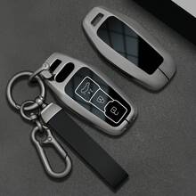 适用于奥迪 Q8 RSQ8 A6 C8 S6 RS6 A7 S7 RS7 A3 8Y A8 D5 4N RS E-Tron GT Q4 Q7 4M 的合金汽车钥匙壳保护套 - 均碼 - 查看 11