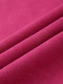 Men's Casual Washed Zip-Up Hoodie, Spring/Autumn - Rose Red - View 7