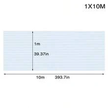 1*10M Polycarbonate Roofing Sheet High Impact Clear PVC Roofing Sheets UV Protection - 1*10M - View 5