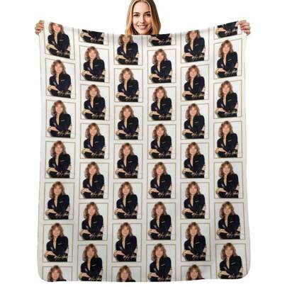 Leif Garrett Throw Blanket Vintage Soft Thermal Shaggy Blankets