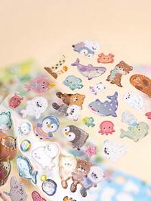 3D Candy Stickers Arts & Crafts, Cute Pet Diamond Gem Crystal Children's Handmade Decorative Stickers, Christmas/Thanksgiving Holiday Birthday Gifts For Kids - Multicolor - View 6