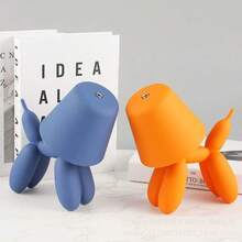 1pc Cute Dog Shaped LED Desk Lamp, 3 Color Temperatures Dimmable, Rechargeable, Bedroom Decor Gift - Puppy - View 3