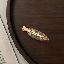 2 Stücke/1 Karte oder 10 Stücke/5 Karten rutschfeste Haarspangen, silberne unsichtbare Haarspangen für Brautjungfern, glänzende Haarspangen für Brautjungfern, Styling Haarspangen, Geschenk für Brautjungfern, Antrag Box, Make-up Styling Partition - Verschiedenfarbig - Übersicht 4