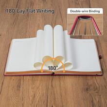 ZXHQ B5 360 Pages Lined Journaling Notebooks With Pen, Journals For Women Men Writing Notebook, Tree Of Life Design, Brown Edge, Fine Inner Pocket - Light Brown - 淺棕色B5線 - 查看 6