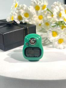 Mini Electronic Finger Counter/Ring-Shaped Manual Counter, Random Color Tasbih, Compact And Cute, Easy To Use And Operate, Suitable For Counting Prayers, Workouts, Business Activities, Customer Flow Statistics, Etc. - Multicolor - View 11
