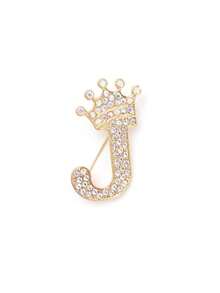 European And American Minimalist Fashion 26-Letter Brooch - A Stylish Accessory For Women's Suits And Collars - Perfect As A Wedding Gift, For Parties, And For Everyday Wear By Men, Women, And Couples!