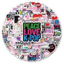 114张韩国KPOP复古奇幻阳光Y2K都市美学贴纸，幽默搞笑，适合作为礼物，80年代90年代动漫风格，可用于剪贴簿、信封、水瓶、电脑、笔记本电脑、手机、行李箱、笔记本、冰箱、节日派对、圣诞节装饰、新年冬季等场合。 - 彩色 - 查看 11