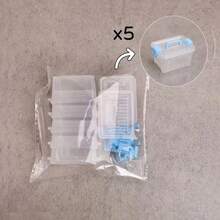5个迷你收纳盒，娃娃屋DIY配件，微缩模型，模型屋收纳装饰，微景观工艺品，节日完美礼物 - 彩色 - View 10