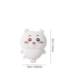 Miniso 千川系列小型站立毛绒玩偶，圣诞驯鹿头饰千川毛绒玩偶，生日及节日礼物 - 白棕色 - 查看 10