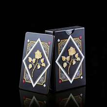 Black Poker Cards, Luxury Stylish Durable Hardened Poker Set - Multicolor - View 8