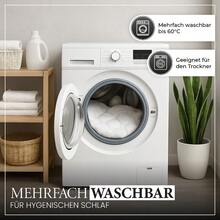 Couverture d'été légère – Couverture matelassée douce et moelleuse pour les personnes allergiques, lavable à 60°C || 135x200 || 155x220 || 200x200 || 220x200 || 240x220 || 135 x 200 || 155 x 220 || 200 x 200 || 220 x 200 || 240 x 220 || 135 x 200 cm | 155 x 220 cm | 200 x 200 cm | 220 x 200 cm | 240 x 220 cm - 240 x 220 cm - Übersicht 6