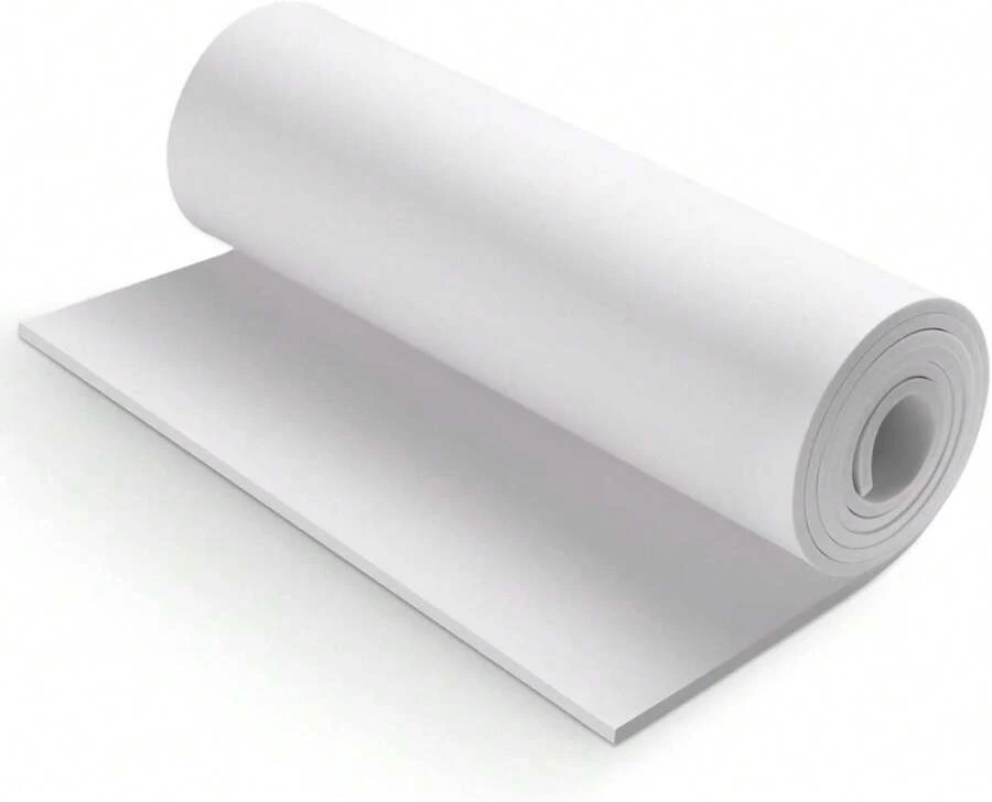 White Eva Foam Cosplay Sheets Roll,Premium Eva Foam 5mm Thick,59" X 13.9", High Density 86kg/M3 For Cosplay Costume, Crafts, DIY Projects By MEARCOOH - Màu E - Xem 1