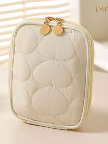 简约小巧唇膏袋，便携旅行化妆品收纳包 - 彩色 - 查看 6