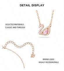 Swarovski 施华洛世奇天鹅撞色女士项链 5469989