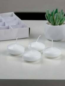 Bougie flottante, bougie blanche sans goutte de cire, convient pour les mariages, les fêtes, les occasions spéciales et la décoration de la maison. Peut être utilisée comme décoration de table et décoration de Noël. Une variété de tailles sont disponibles - choisissez la taille qui correspond parfaitement à votre bougeoir. - Multicolore - Voir 8