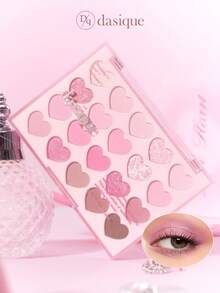 Dasique Eyeshadow Palette Make Up Long-Lasting High Pigment Graduation Birthday,Easy To Use Smooth Blendable, Vegan Formula Cruelty-Free, Holiday Essential Rose Girl Best Color Charm Vibe, Christmas Gifts For Women, Fancy Fashion Women Brand Makeup Back To School, Wedding Dress For Bride, Summer, Valentines, Vacation, Valentine's Day - #07 Love Heart - View 12