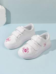 2026年春季最新款蜘蛛网图案设计运动鞋，休闲时尚白色鞋 - 白色 - 查看 9