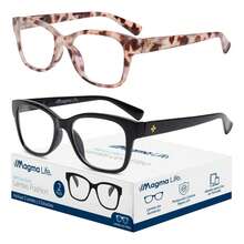 Tendencia2 Lentes Sin Graduación Para Computadora Gafas Anti Luz Azul Negro Y CareyCalidad premium - Negro Y Carey - Ver 1