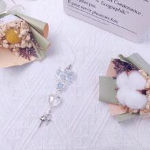 1-4PCS Cute Phone Charms Aesthetic Y2K Cell Phone Charms Strap Strawberry Butterfly Star PhoneCharm Y2K Accessories For Bag Keychain  Camera Pendants Decor - 1xBlueHeart - Xem 3