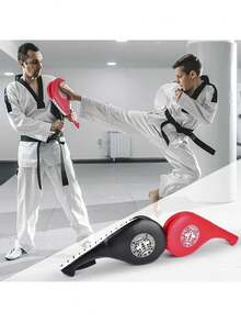 2pcs/Set Boxing Target, Taekwondo Kicking Board, Focal Hexagon Kicking Pad, Martial Arts Kicking Target, Adult Jumping Board, Unisex - Multicolor - View 5